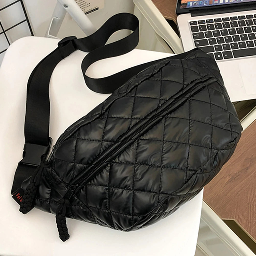 James | Casual Quilted Crossbody Chest Bum Bag