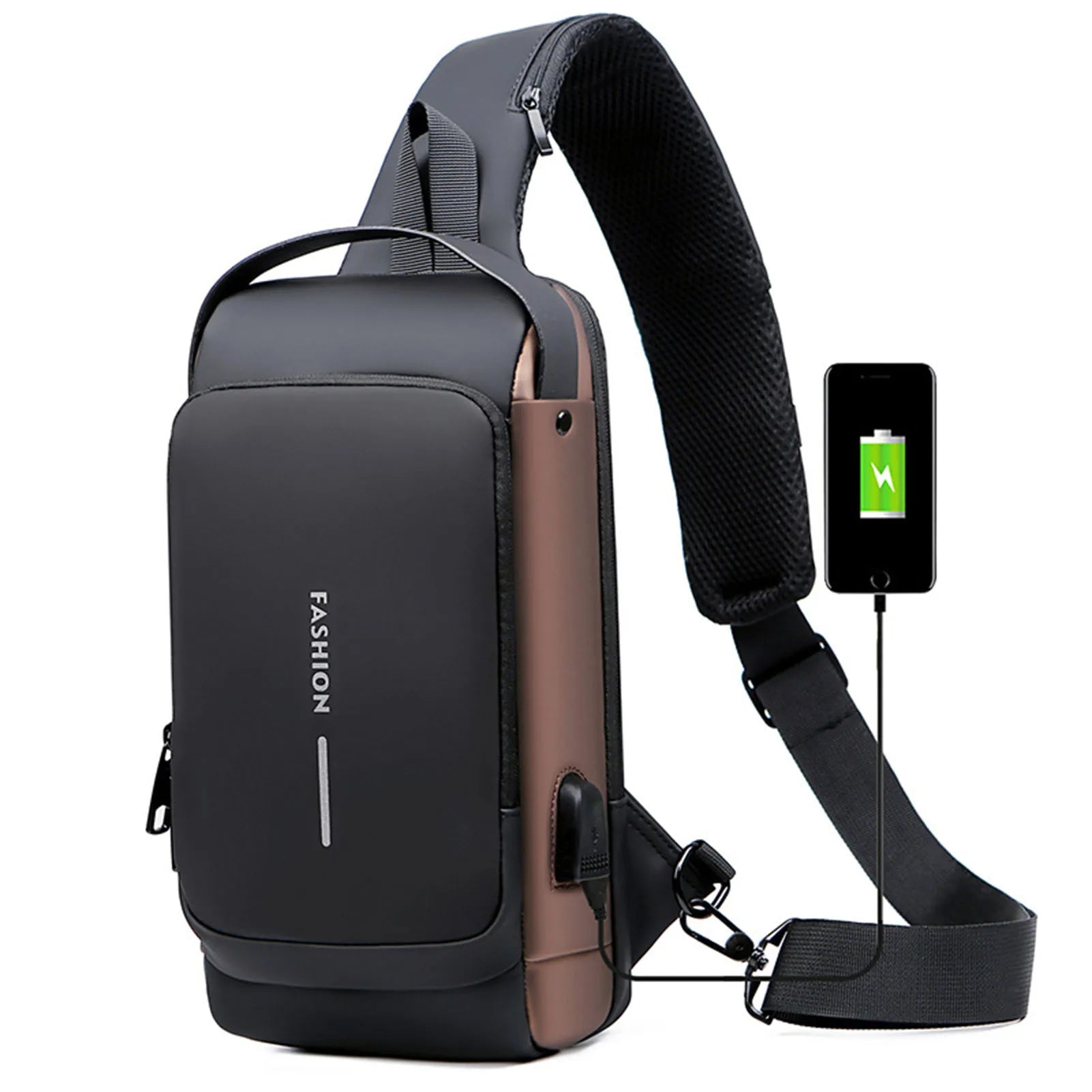 Jack | Anti-Theft USB Crossbody Sling Travel Bag