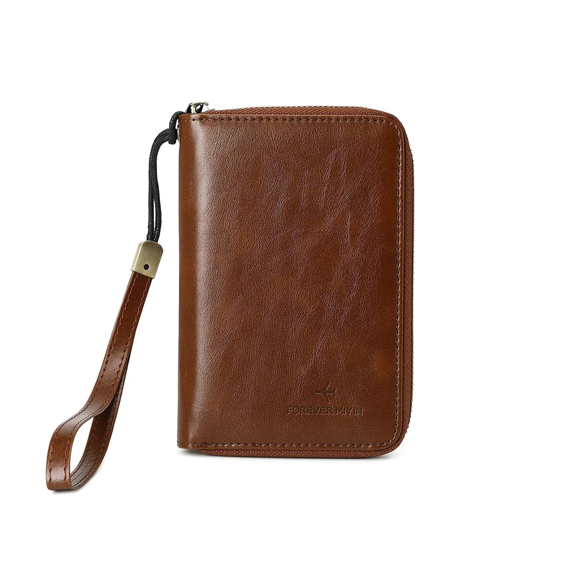 Lucas | RFID Blocking Passport Holder Travel Wallet with Wrist Strap