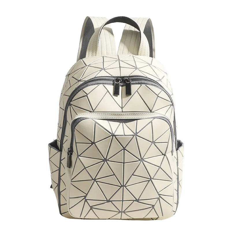 Angelo | Geometric Fashion Large Travel Backpack