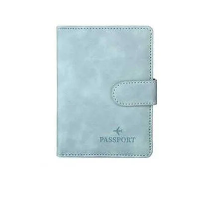 Nicole | Anti-theft Waterproof PU Leather Passport Holder Wallet