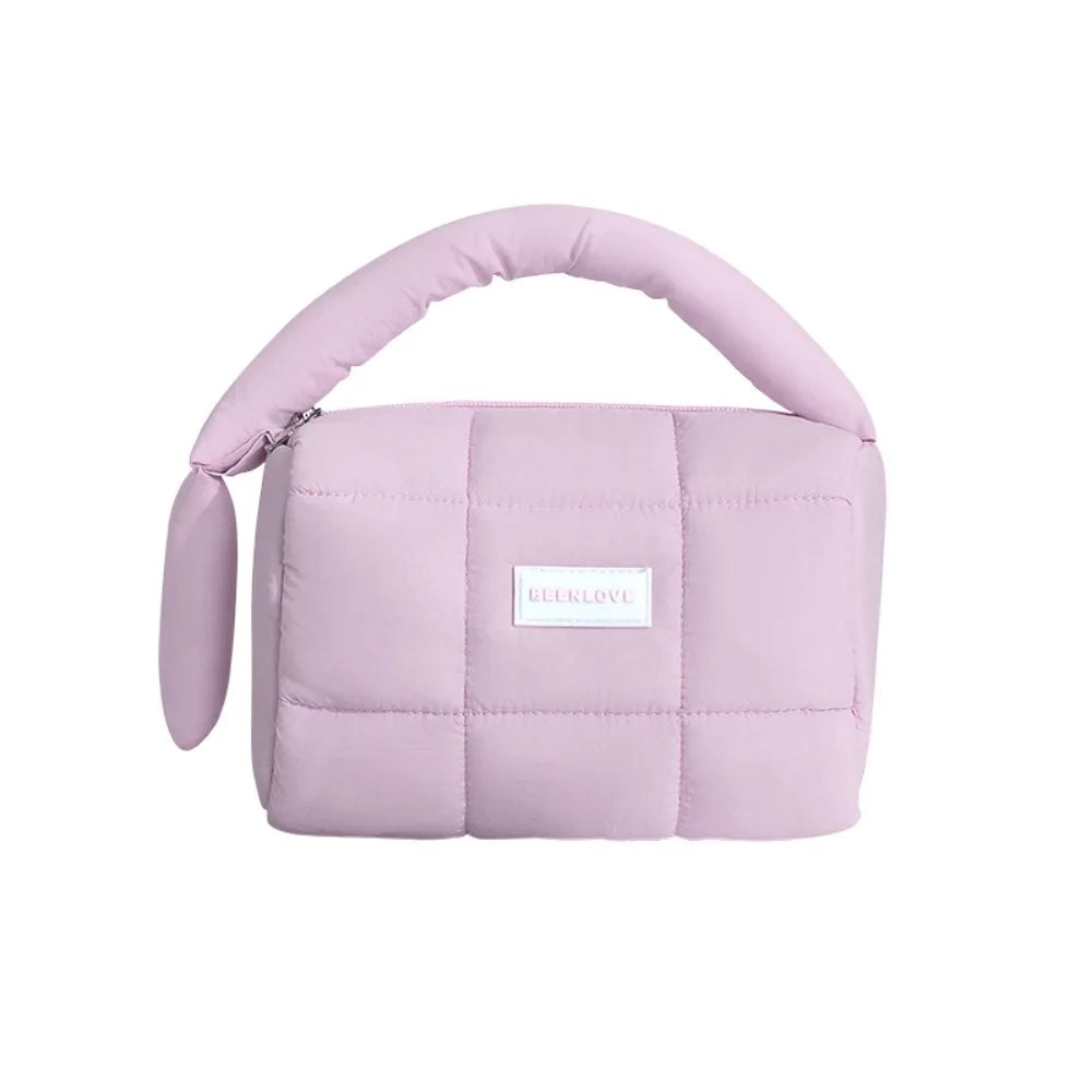 Hailey | Soft Padded Puffy Cosmetic Makeup Travel Bag