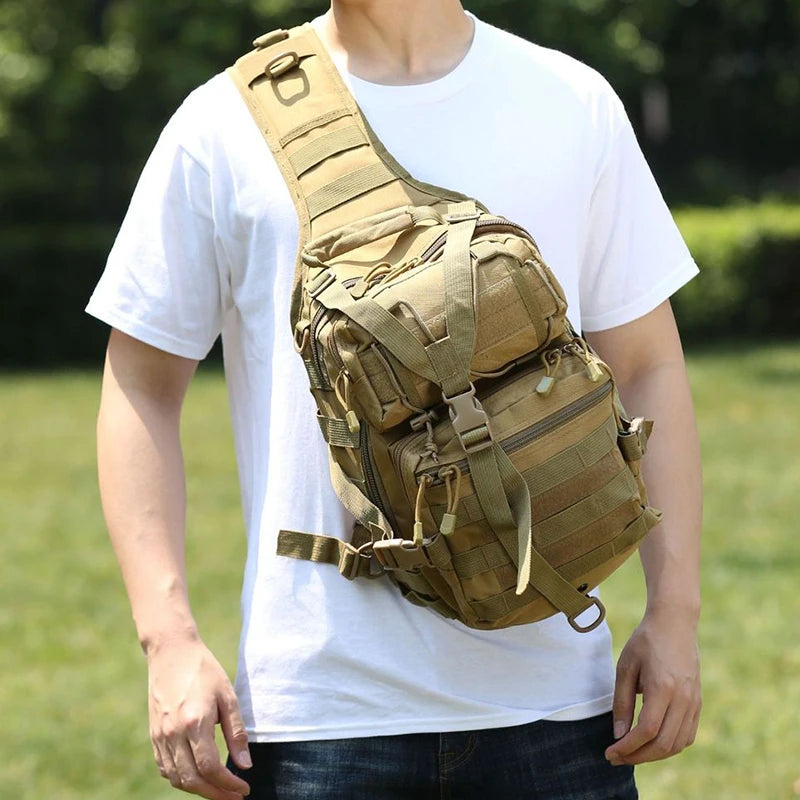 Tyler | Men's Tactical Large Travel Crossbody Sling Bag