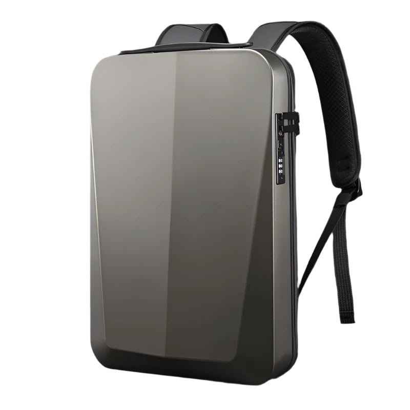 Liam | Resilver Ultra-thin Hard Case Business Travel Laptop Anti-theft Backpack