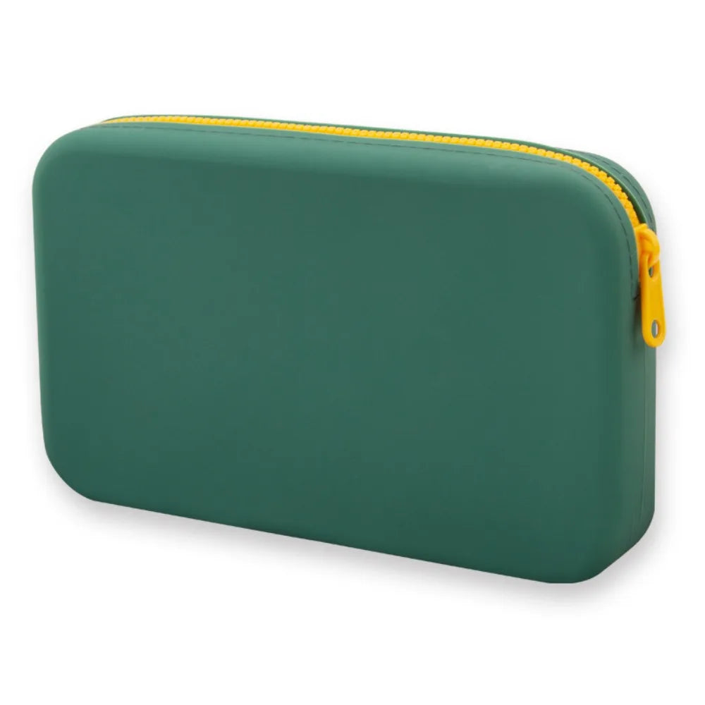 Alice | Large Waterproof Silicone Toiletry Cosmetic Makeup Bag