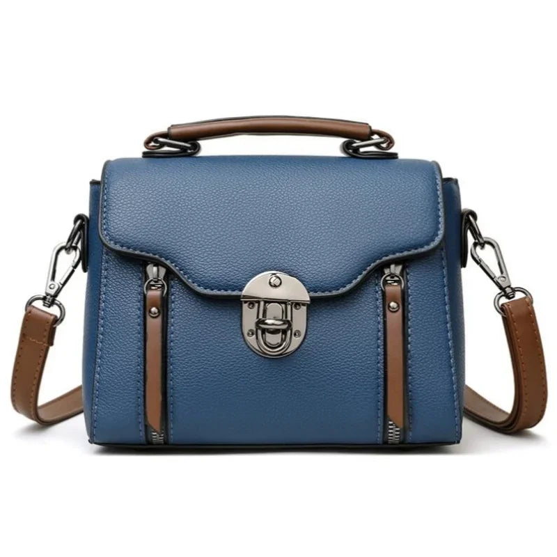 Erica | Women's Retro Buckle Leather Crossbody Handbag