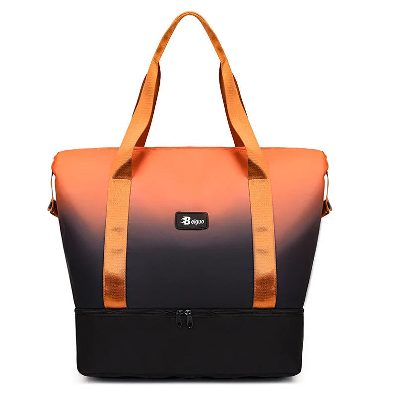 Zara | Ombre Travel Garment Weekender Duffle Bag