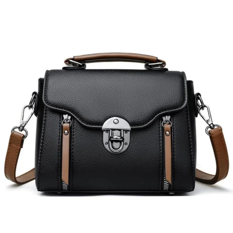 Erica | Women's Retro Buckle Leather Crossbody Handbag