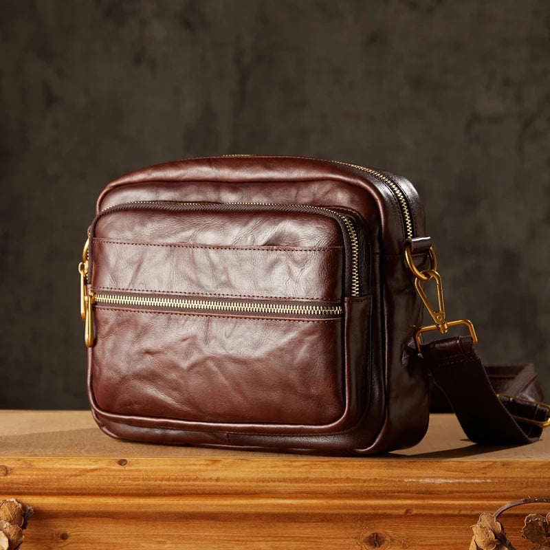 Liam | Men's Genuine Leather Crossbody Sling Bag