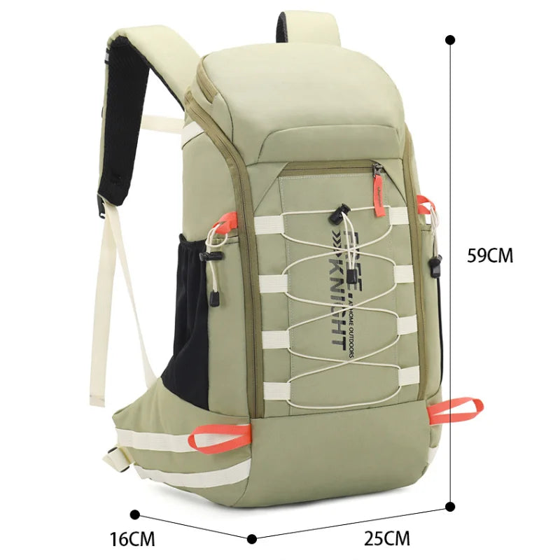 Max | 40L Large Waterproof Hiking Travel Rucksack Laptop Backpack