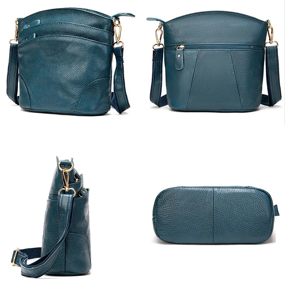 Grace | Vintage Leather Large Crossbody Sling Bag