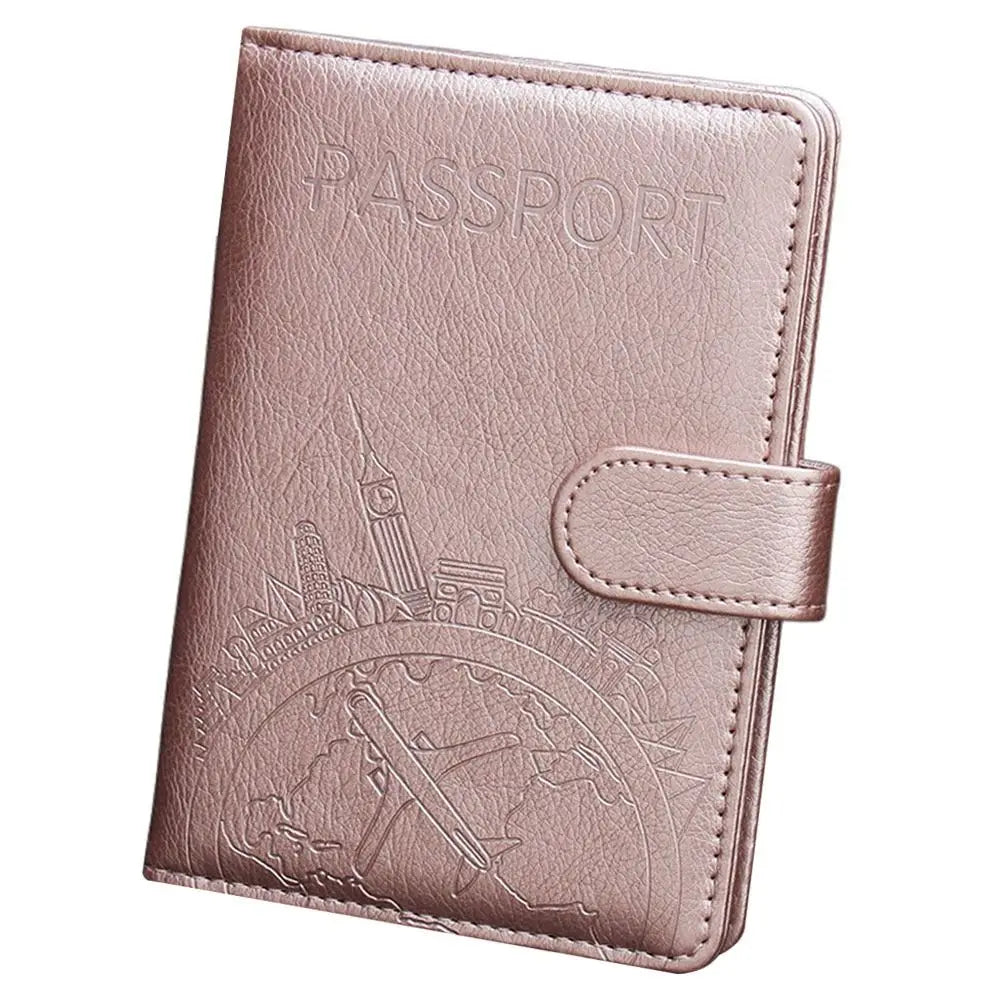 Emma | RFID Leather Passport Holder Travel Wallet