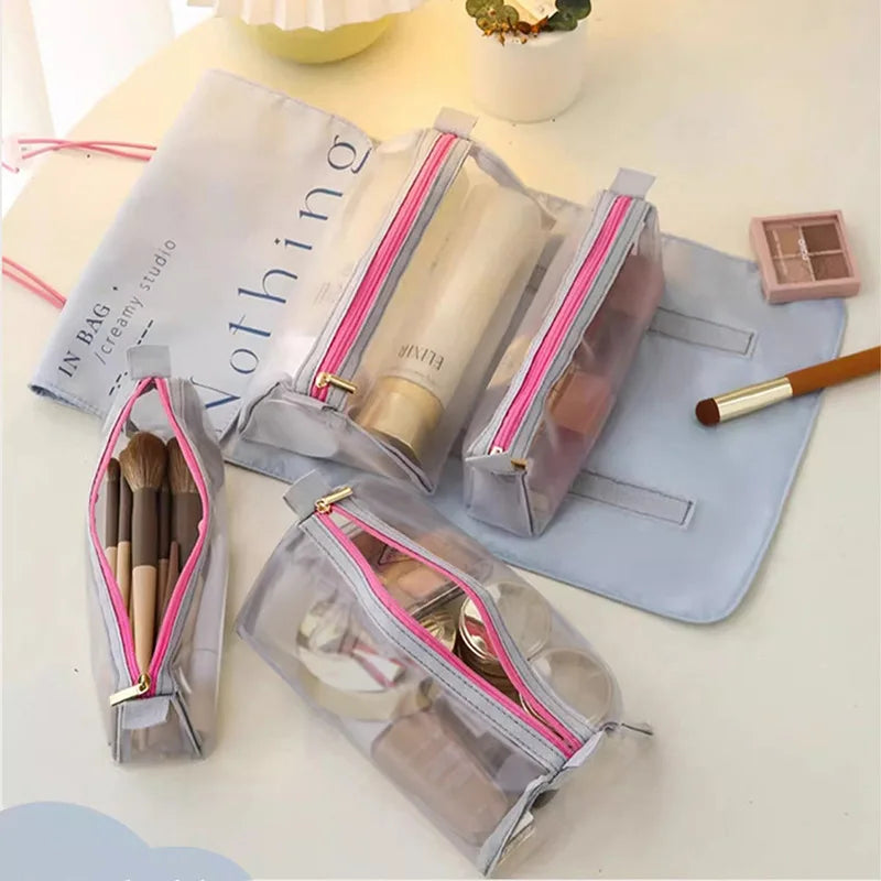 Aly | Women's Detachable Roll-Up Cosmetic Makeup Toiletry Bag