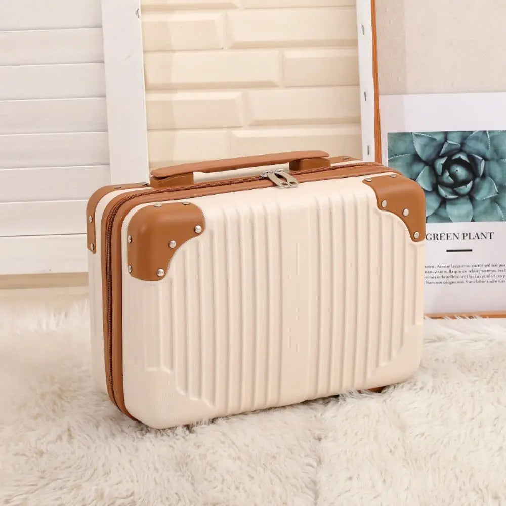 Clara | Chic Retro Travel Makeup Cosmetic Toiletry Bag Case