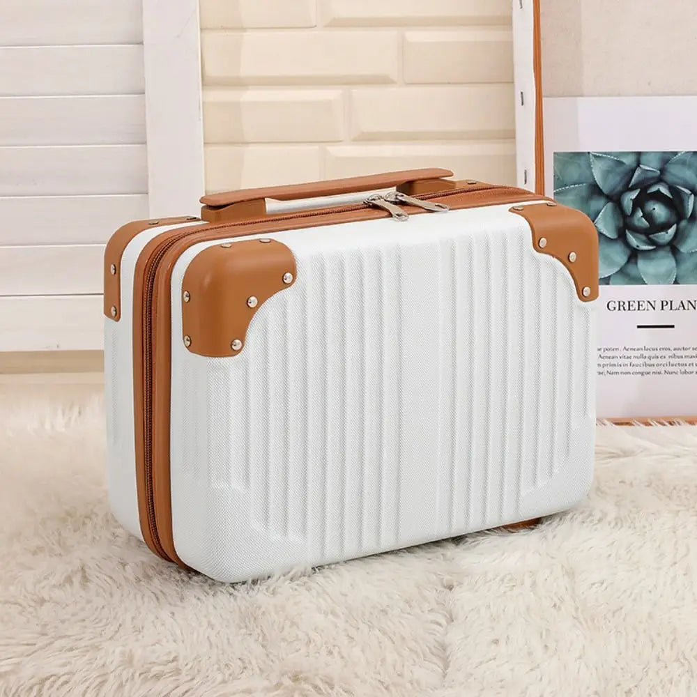 Clara | Chic Retro Travel Makeup Cosmetic Toiletry Bag Case