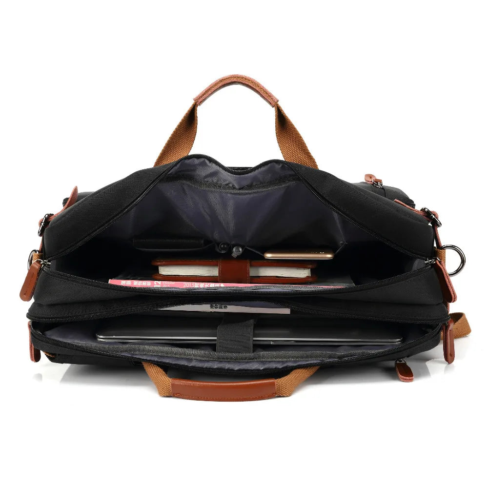 Theo | Convertible Messenger Crossbody Laptop Travel Bag