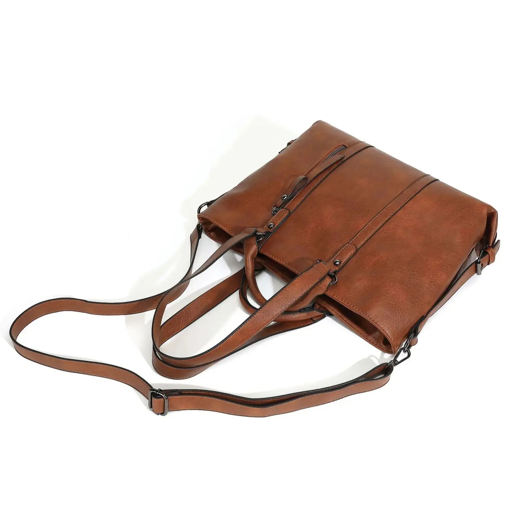 Aurora | Women's Vintage Chic PU Leather Crossbody Messenger Handbag