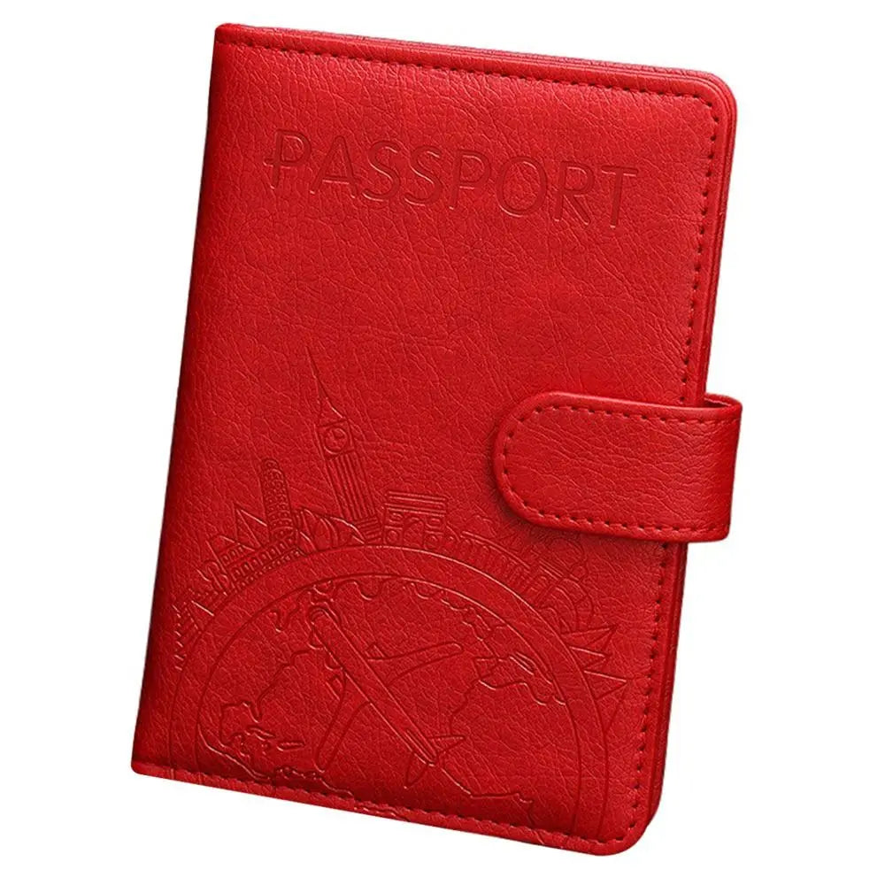 Emma | RFID Leather Passport Holder Travel Wallet