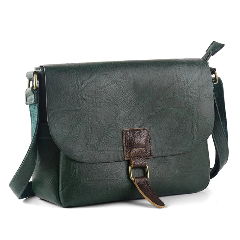 Liam | PU Leather Crossbody Messenger Bag