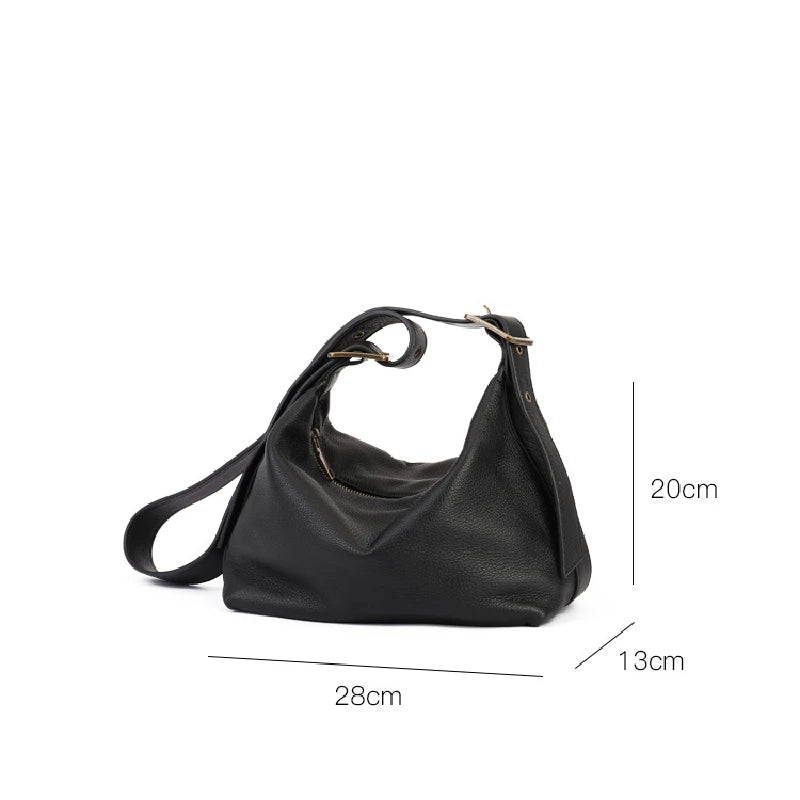 Sophia | Fashion Retro Cowhide Crossbody Messenger Bag