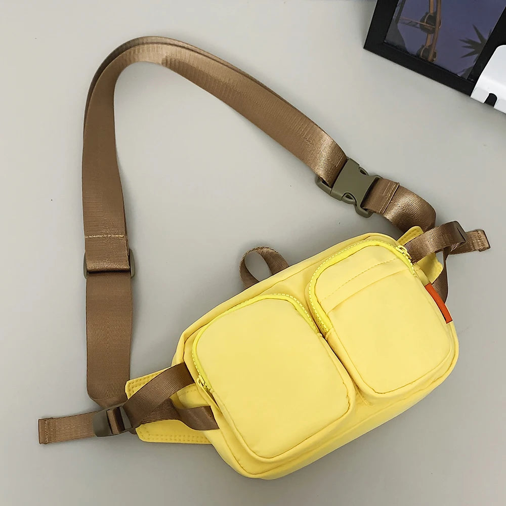 Esther | Casual Water-Resistant Nylon Waist Pack Crossbody Bum Bag