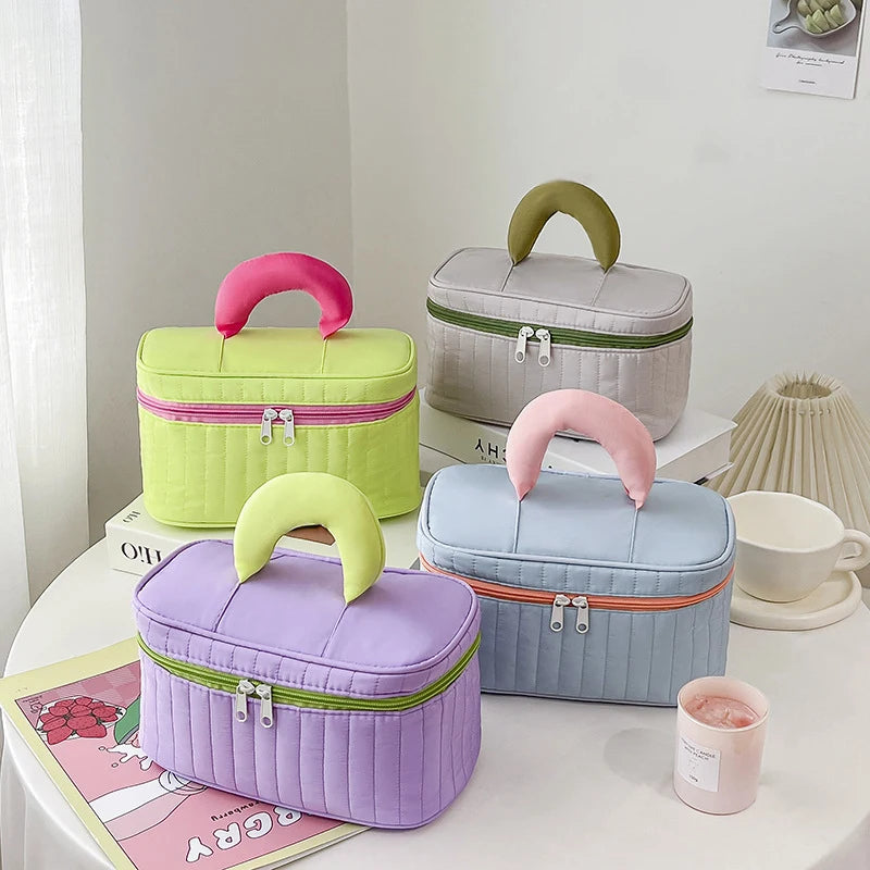 Addison | Candy-Coloured Travel Toiletry Cosmetic Makeup Organiser Bag