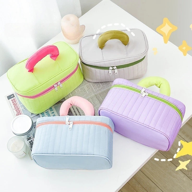 Addison | Candy-Coloured Travel Toiletry Cosmetic Makeup Organiser Bag