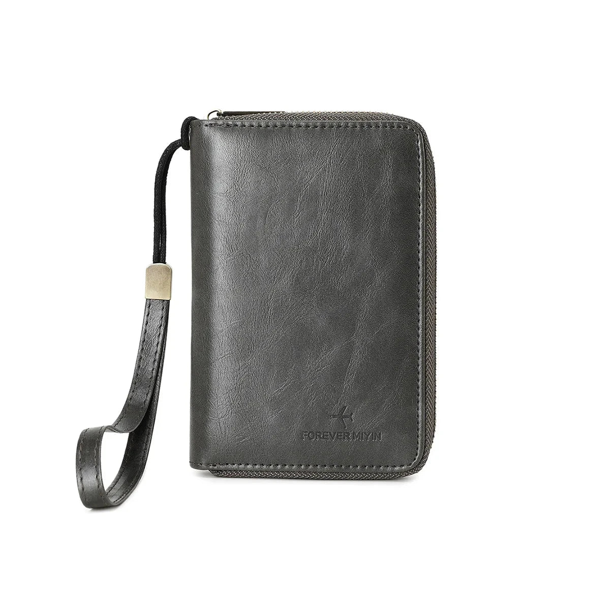 Lucas | RFID Blocking Passport Holder Travel Wallet with Wrist Strap