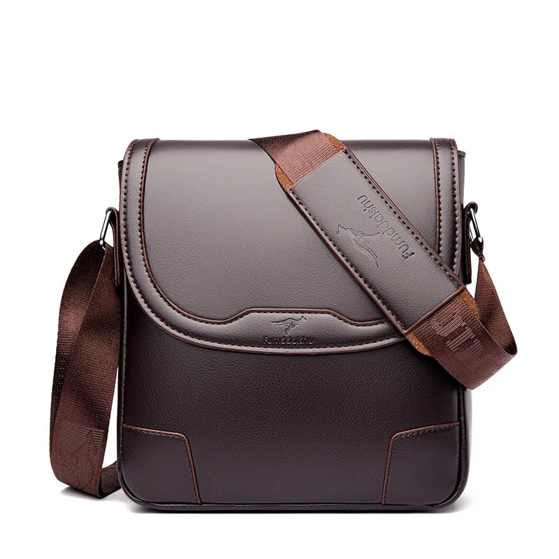 Jack | Men's Fashion PU Leather Crossbody Messenger Bag