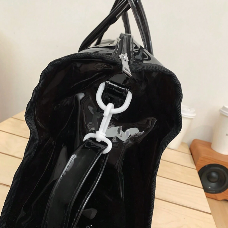 Sienna | Transparent PVC Sports Travel Duffle Bag