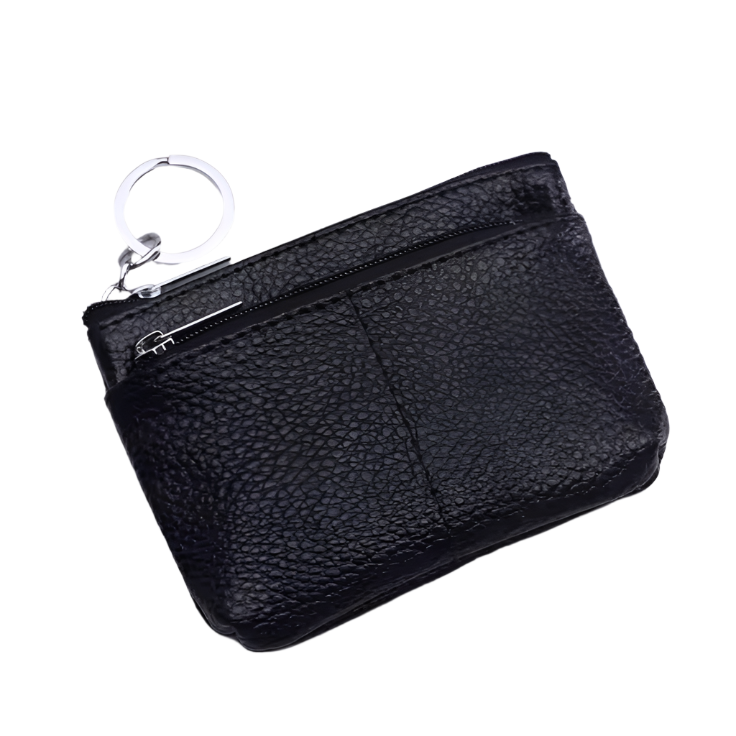 Olivia | Compact Genuine Leather Travel Pouch Wallet with Key Holder