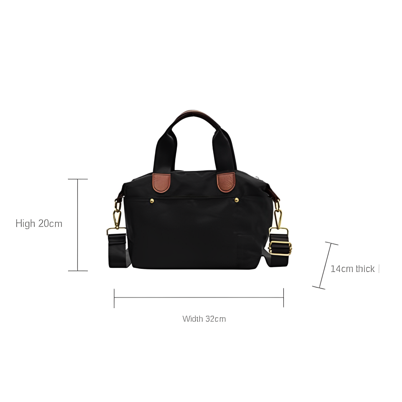 Eva | Women's Fashion Nylon Commute Travel Crossbody Bag