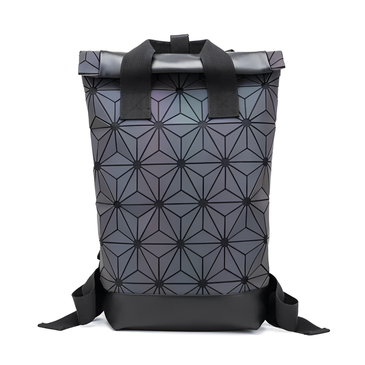 Sophie | Luminous Geometric Large Travel Hiking Laptop Backpack