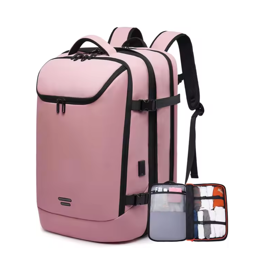 Elliott | Expandable Flight-Approved Large Travel Rucksack Laptop Backpack