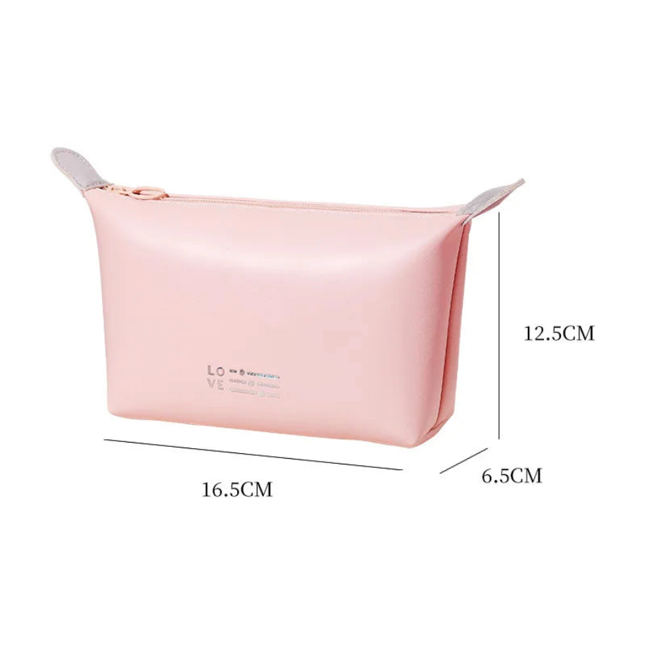 Bella | Solid Colour Large Capacity Cosmetic Makeup Bag