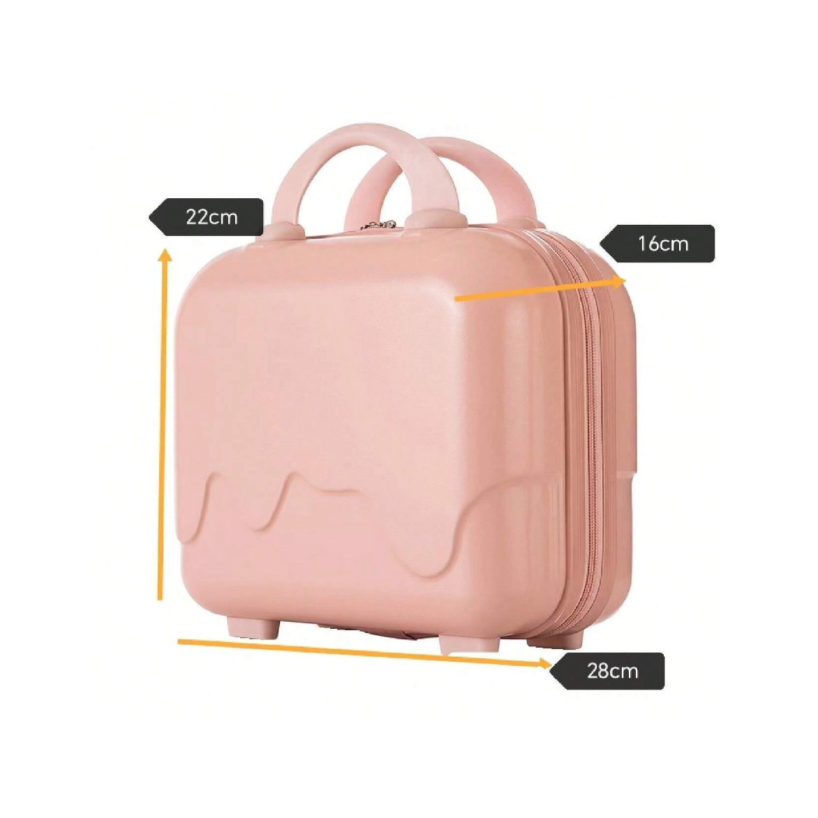 Luna | Portable Makeup Cosmetic Toiletry Travel Suitcase Bag