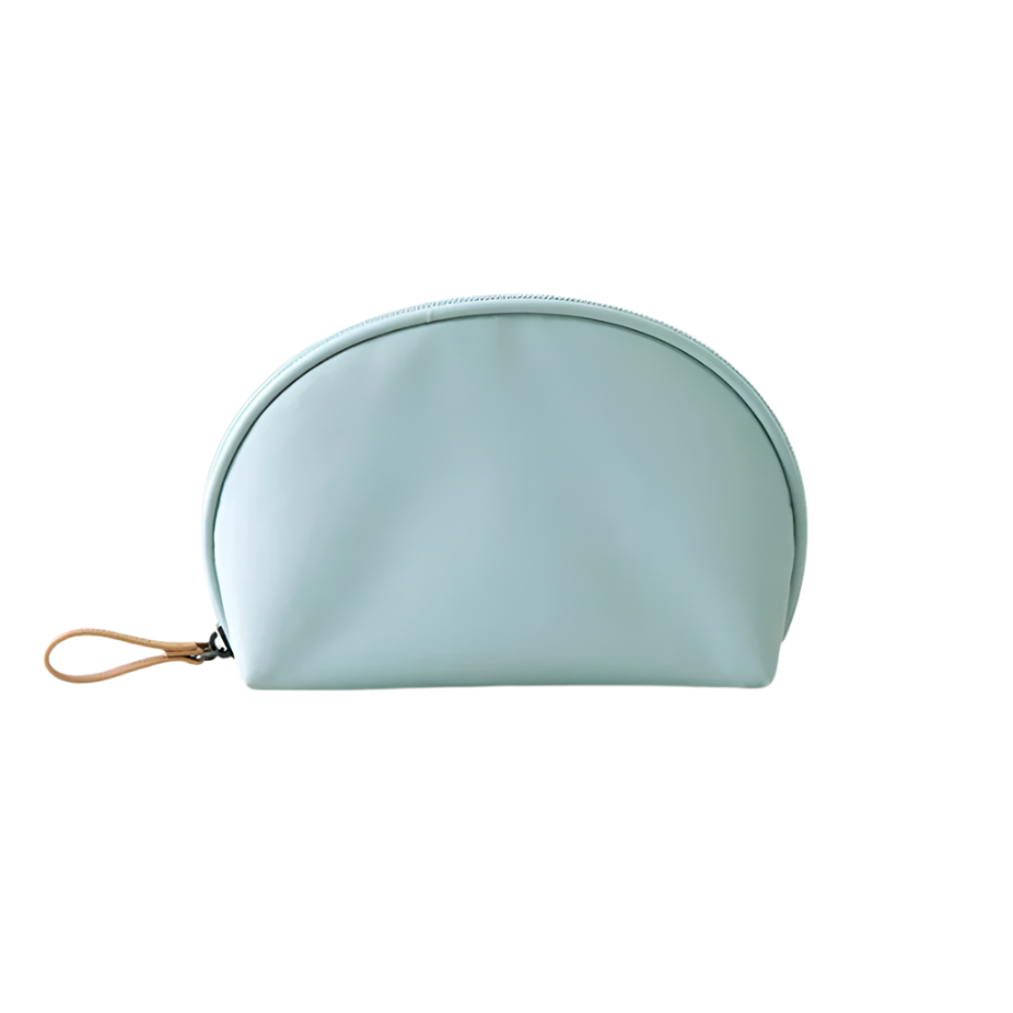 Peyton | Waterproof Half Moon Cosmetic Makeup Bag