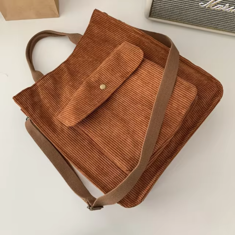 Sofia | Corduroy Crossbody Travel Handbag