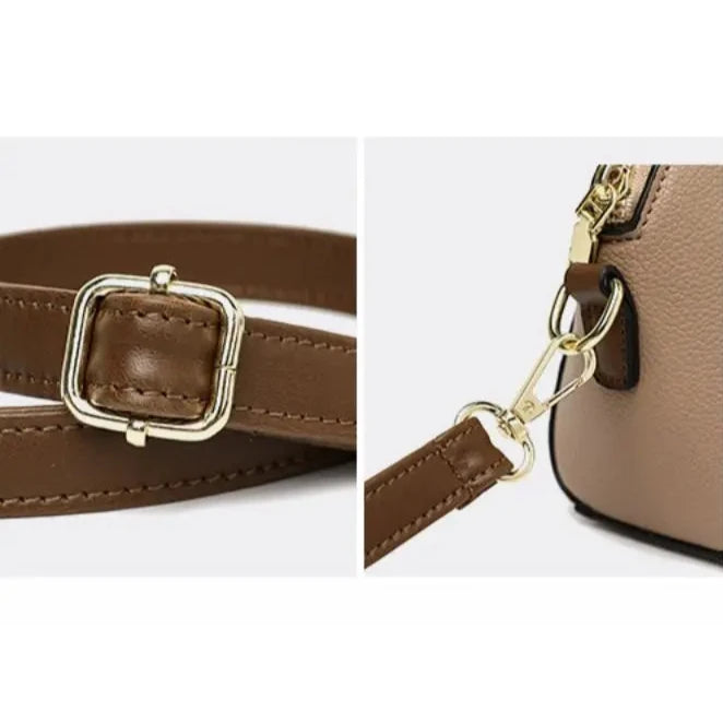 Isla | Women's Compact Leather Crossbody Sling Handbag