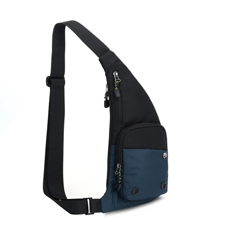 Oliver | Small Slim Waterproof Canvas Crossbody Sling Bag