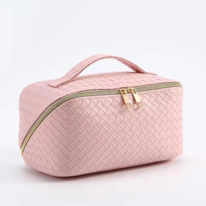 Sophie | Women's Waterproof PU Leather Travel Cosmetic Makeup Toiletry Bag