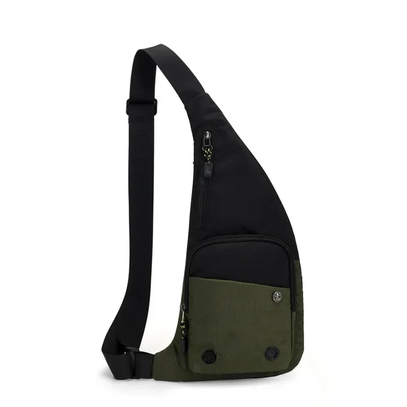 Oliver | Small Slim Waterproof Canvas Crossbody Sling Bag