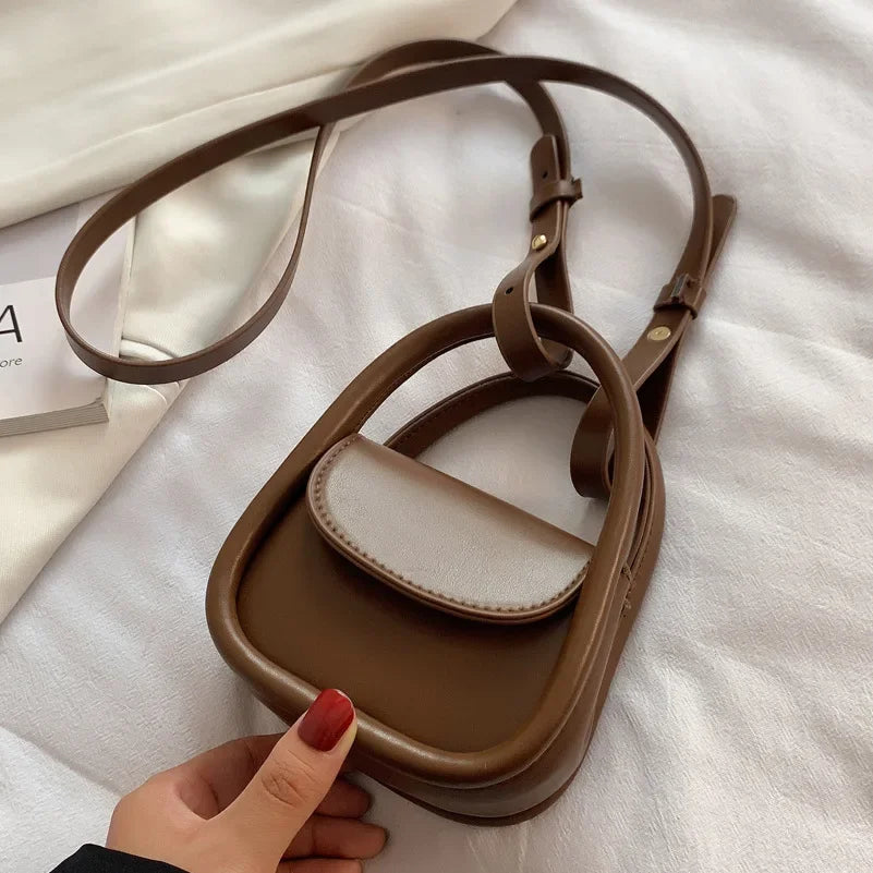 Emma | Mini Vintage Crossbody Sling Saddle Bag