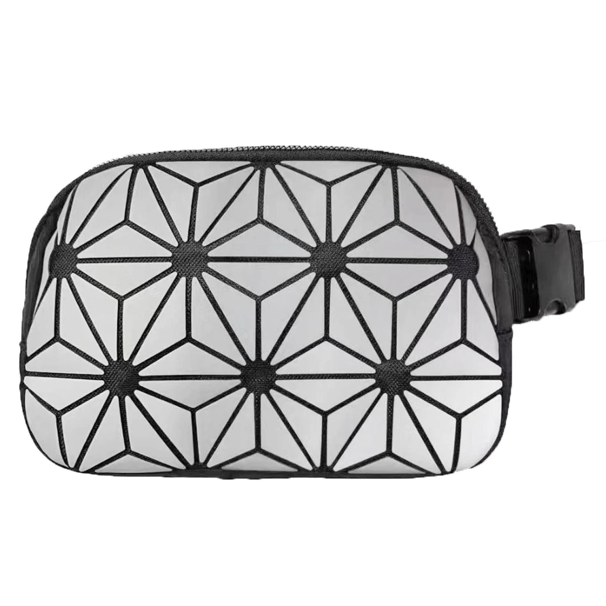 Luna | Holographic Geometric Travel Crossbody Waist Bum Bag