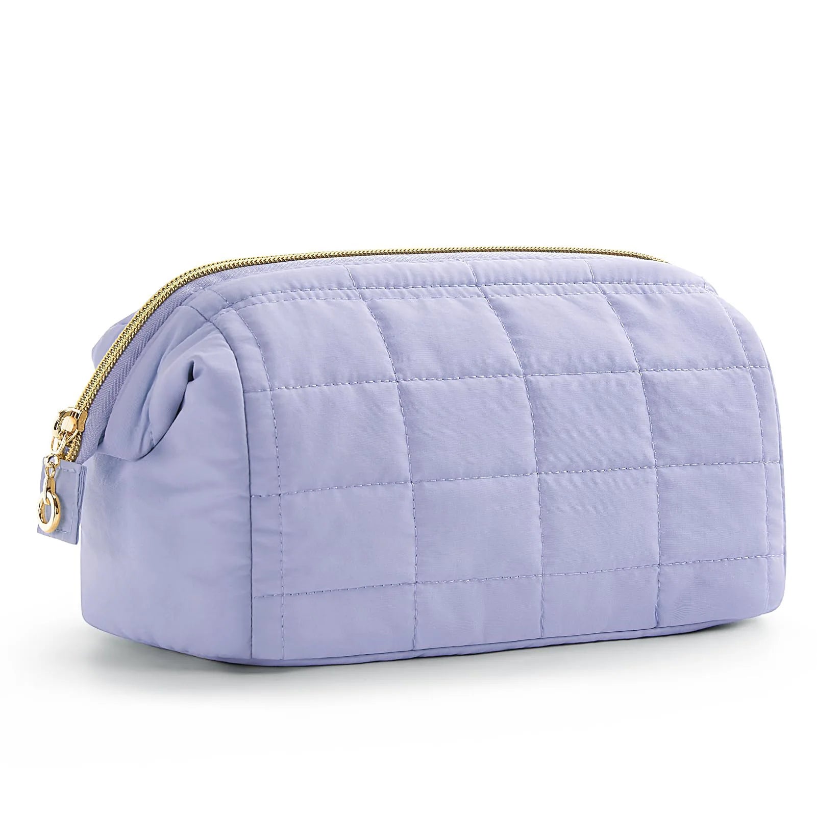 Marie | Soft Quilted Travel Cosmetic Makeup Toiletry Bag