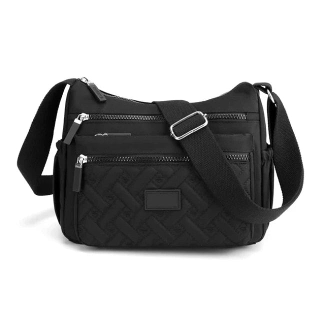 Mia | Women's Waterproof Nylon Multi-Pocket Crossbody Messenger Bag