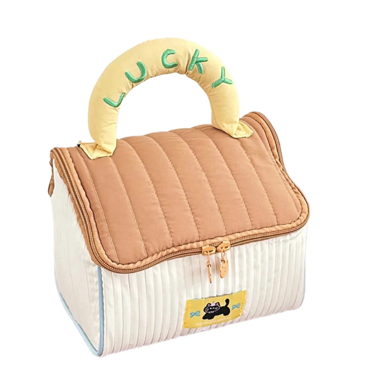 Diane | Lucky Charm Quilted Cosmetic Makeup Bag