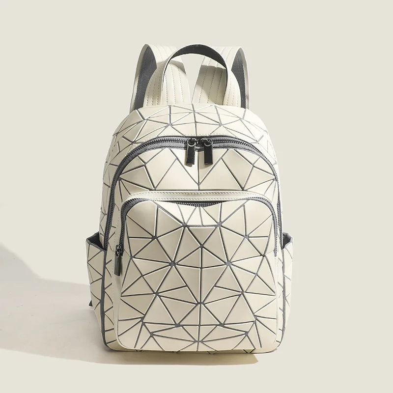 Angelo | Geometric Fashion Large Travel Backpack