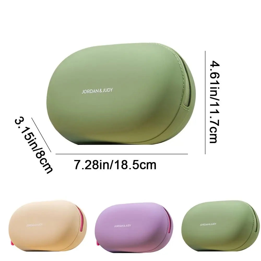 Eliza | Large Silicone Travel Cosmetic Makeup Toiletry Bag