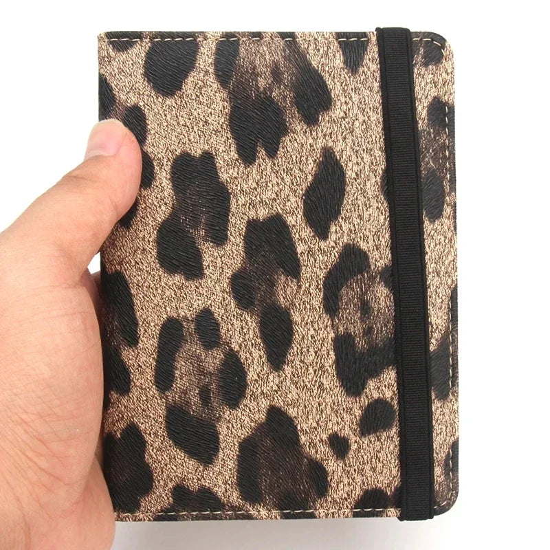 Leo | Lightweight Leopard Print Passport Holder Travel Wallet